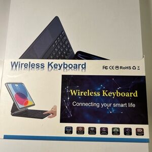 Wireless Keyboard for Tablets - Black